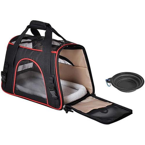 Sac de transport pour chat avion cabine hot sale